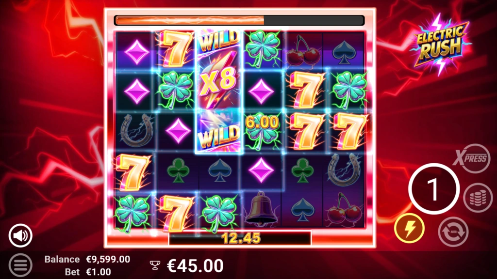 Electric Rush - Expanding Multiplier Wild Electric Rush - Expanding Multiplier Wild